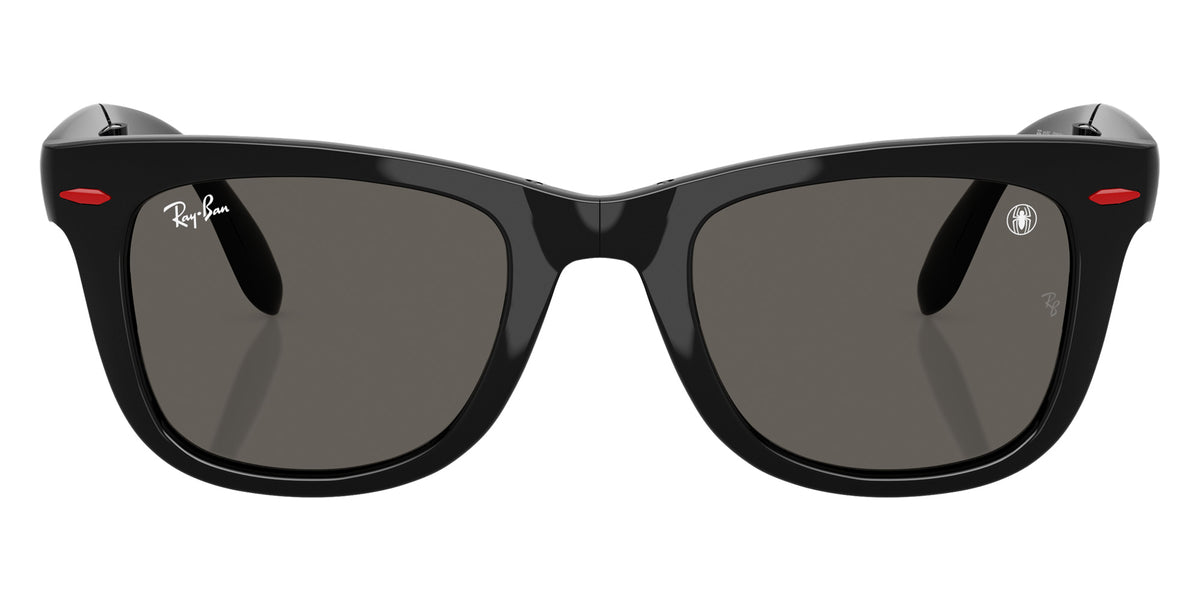 Ray-Ban RB4105 Ray-Ban MARVEL����- Spiderman Wayfarer Folding 6926B1 50 - Black / Dark Gray #id:rb41056926b1_s:100100