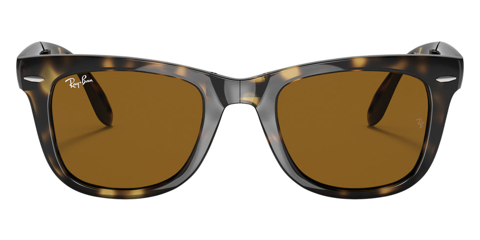 Ray-Ban RB4105 Wayfarer Folding Classic 710 50 - Light Havana / B-15 Brown #id:rb4105710_s:108100