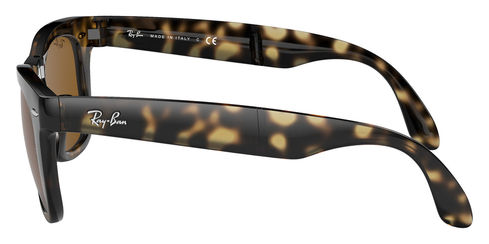 Ray-Ban RB4105 Wayfarer Folding Classic 710 50 - Light Havana / B-15 Brown #id:rb4105710_s:108110