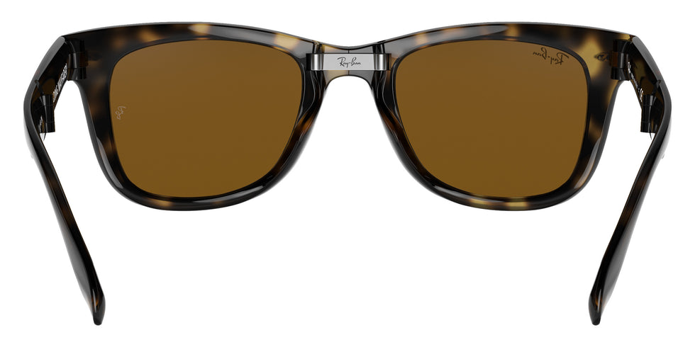 Ray-Ban RB4105 Wayfarer Folding Classic 710 50 - Light Havana / B-15 Brown #id:rb4105710_s:108115