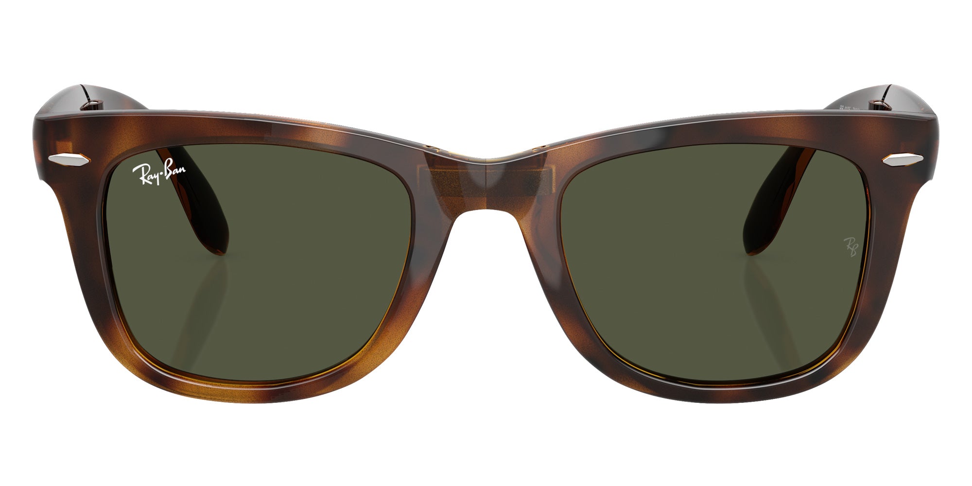 Ray-Ban RB4105 Wayfarer Folding Classic 710/31 50 - Havana / Green #id:rb410571031_s:110100