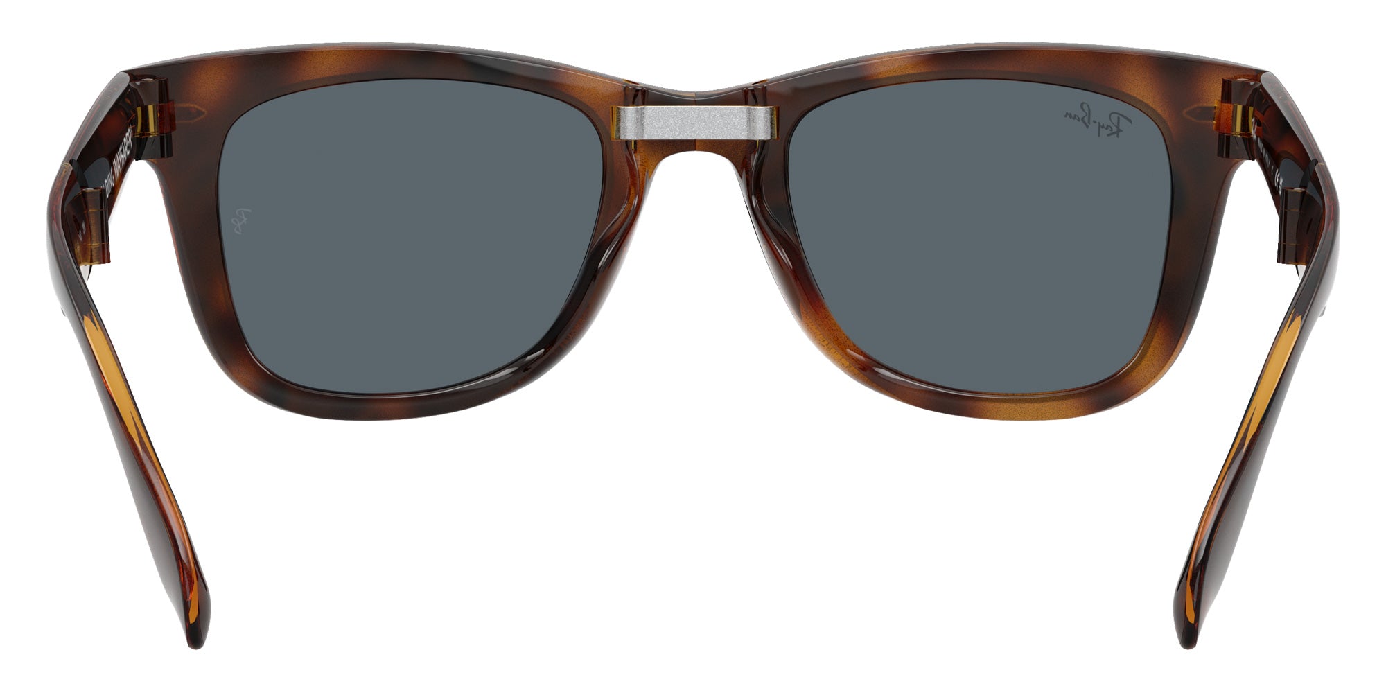 Ray-Ban RB4105 Wayfarer Folding Classic 710/R5 50 - Havana / Blue #id:rb4105710r5_s:114115