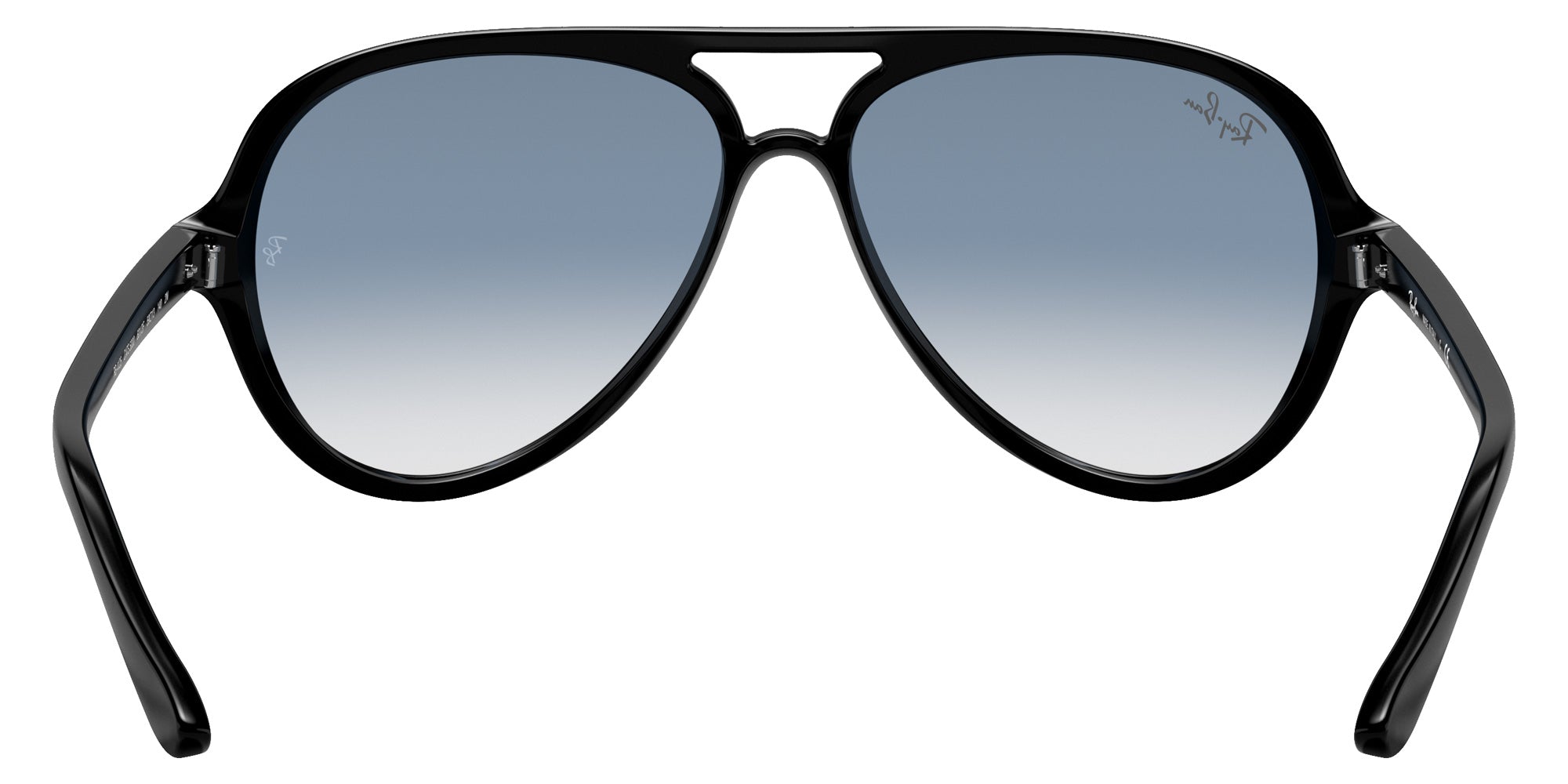 Ray-Ban RB4125 Cats 5000 Classic 601/3F 59 - Black / Light Blue Gradient #id:rb41256013f_s:100115