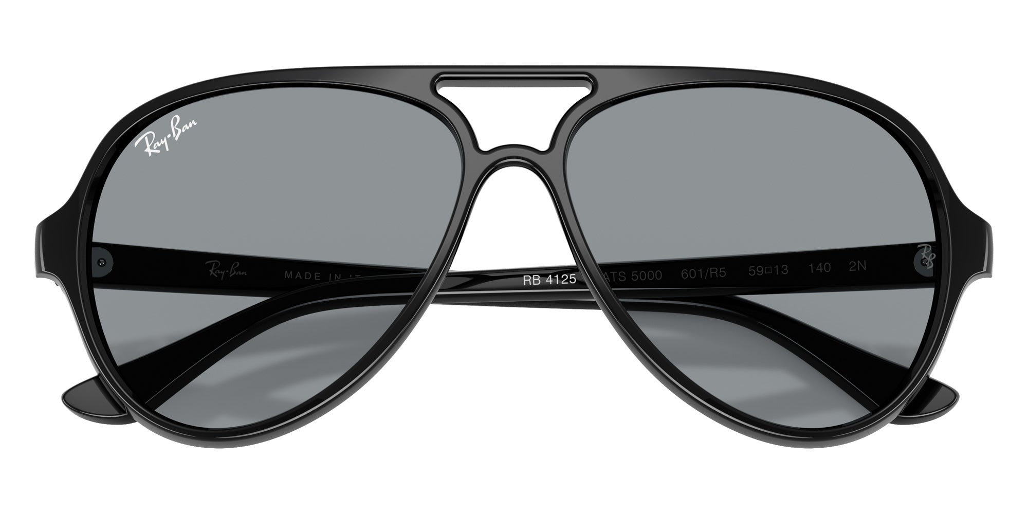Ray-Ban RB4125 Cats 5000 Classic Summer Capsule 601/R5 59 - Black #id:rb4125601r5_s:102125
