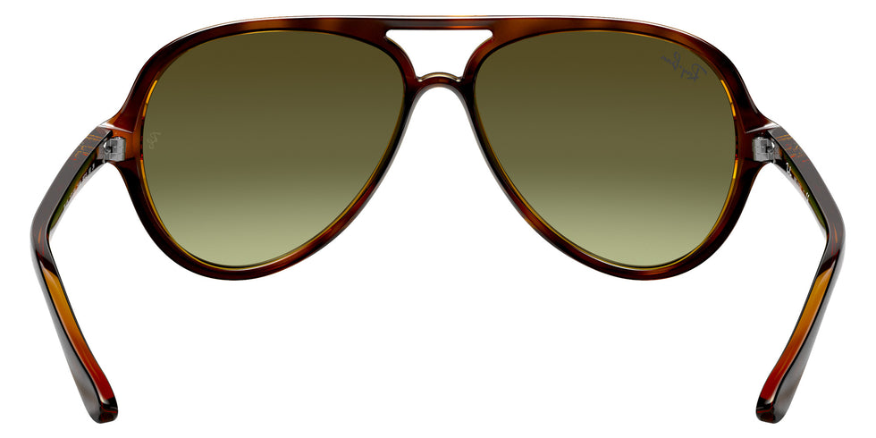 Ray-Ban RB4125 Cats 5000 Classic 710/A6 59 - Light Havana / Green Gradient #id:rb4125710a6_s:102115