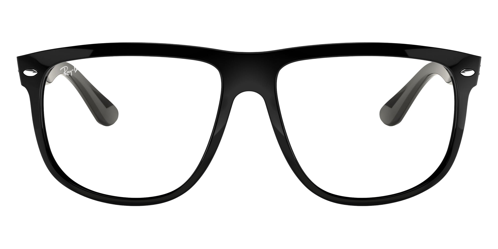 Ray-Ban RB4147 Boyfriend Clear 601/5X 60 - Black / Clear Mirrored #id:rb41476015x_s:100100