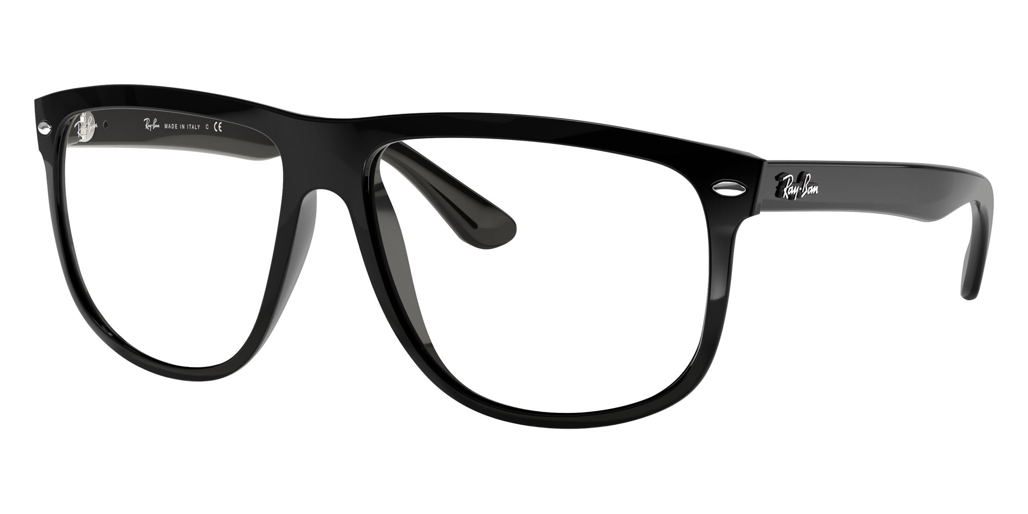 Ray-Ban RB4147 Boyfriend Clear 601/5X 60 - Black / Clear Mirrored #id:rb41476015x_s:100105