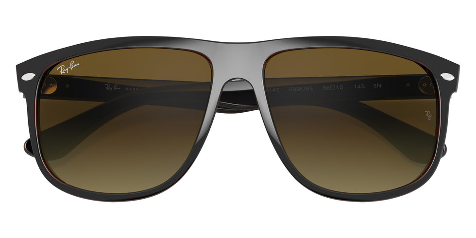 Ray-Ban RB4147 Boyfriend 609585 60 - Black on Brown / Brown Gradient #id:rb4147609585_s:104125