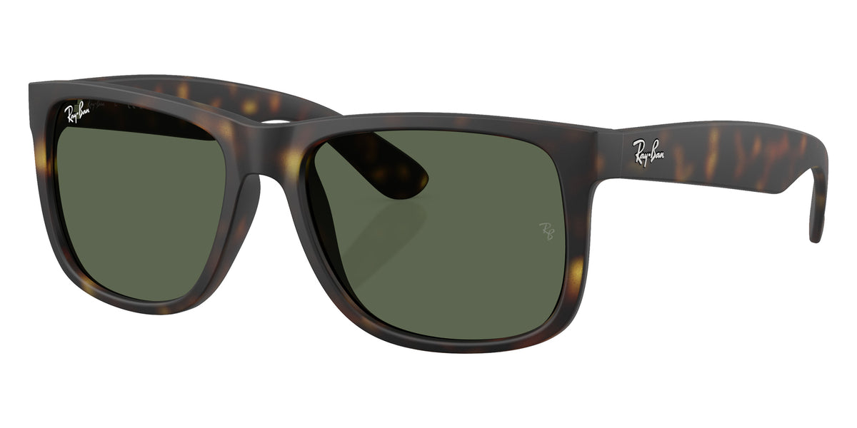 Ray-Ban RB4165 Justin Classic 865/71 51 - Rubber Havana / Dark Green #id:rb416586571_s:112105
