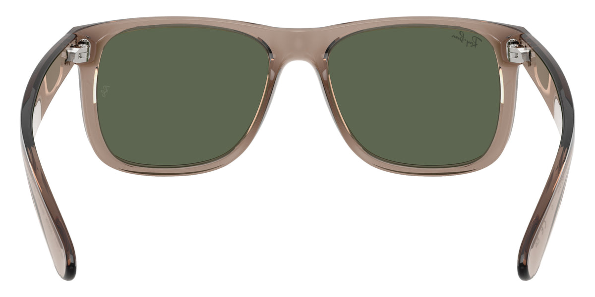 Ray-Ban RB4165F Justin Classic 691871 55 - Transparent Brown / Dark Green #id:rb4165f691871_s:102115