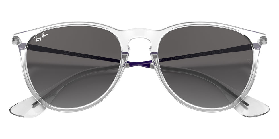 Ray-Ban RB4171F Erika Color Mix 651611 54 - Transparent / Gray #id:rb4171f651611_s:100125