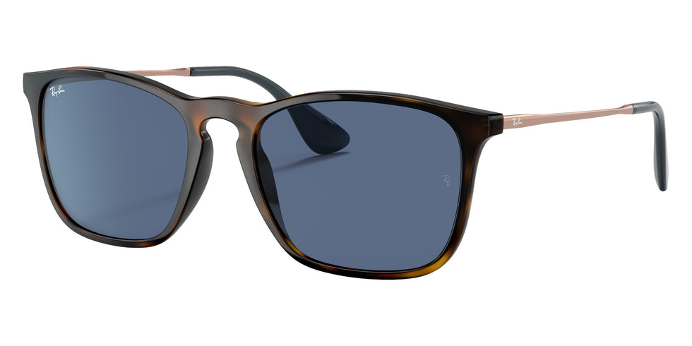 Ray-Ban RB4187 Chris 639080 54 - Havana / Blue #id:rb4187639080_s:100105
