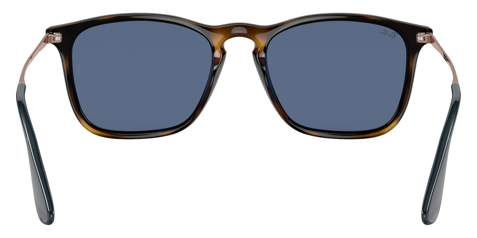 Ray-Ban RB4187 Chris 639080 54 - Havana / Blue #id:rb4187639080_s:100115
