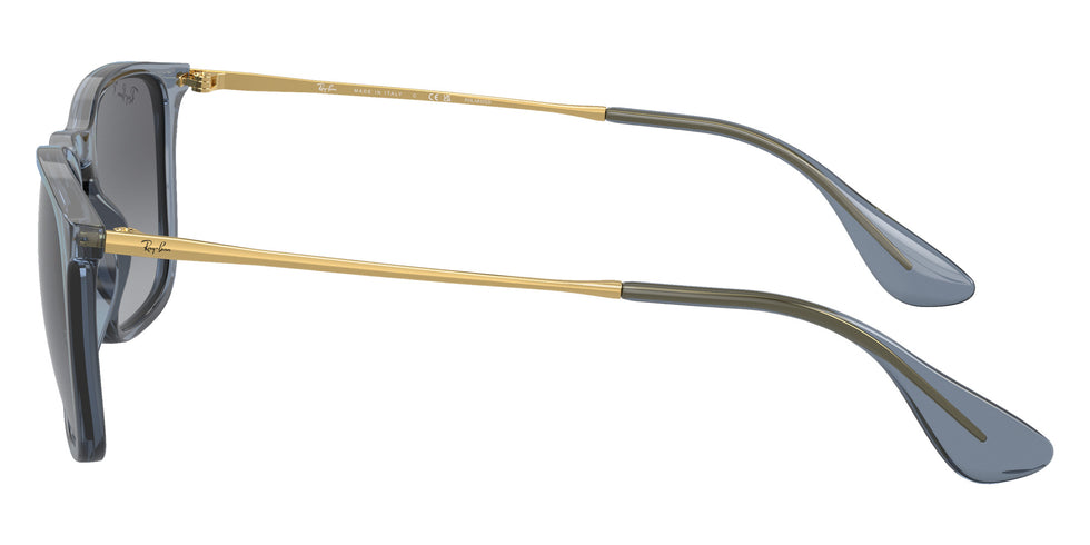 Ray-Ban RB4187F Chris 6592T3 54 - Transparent Blue / Gray Polarized #id:rb4187f6592t3_s:100110