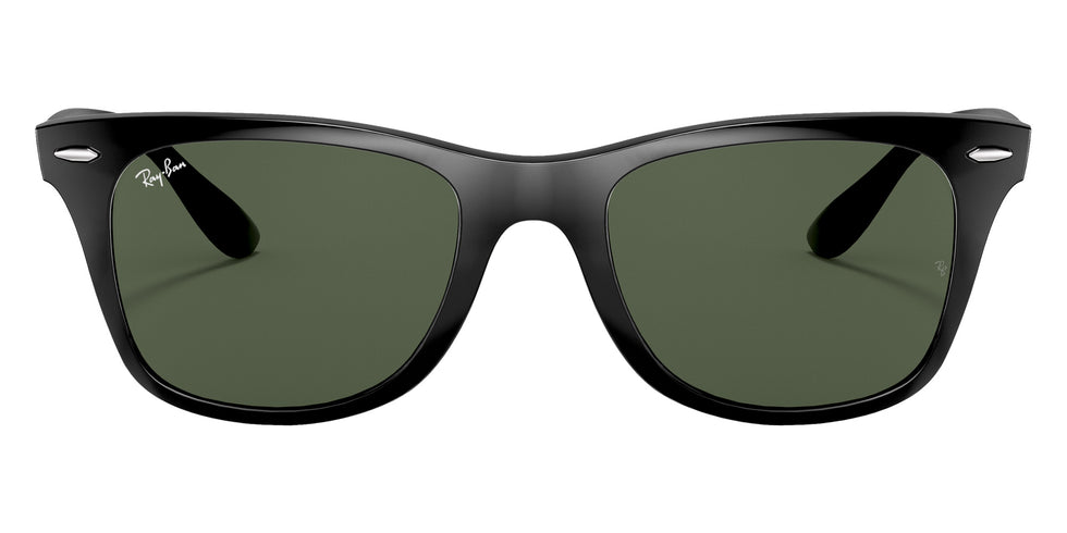 Ray-Ban RB4195 Wayfarer Liteforce 601/71 52 - Black / Green Classic #id:rb419560171_s:100100