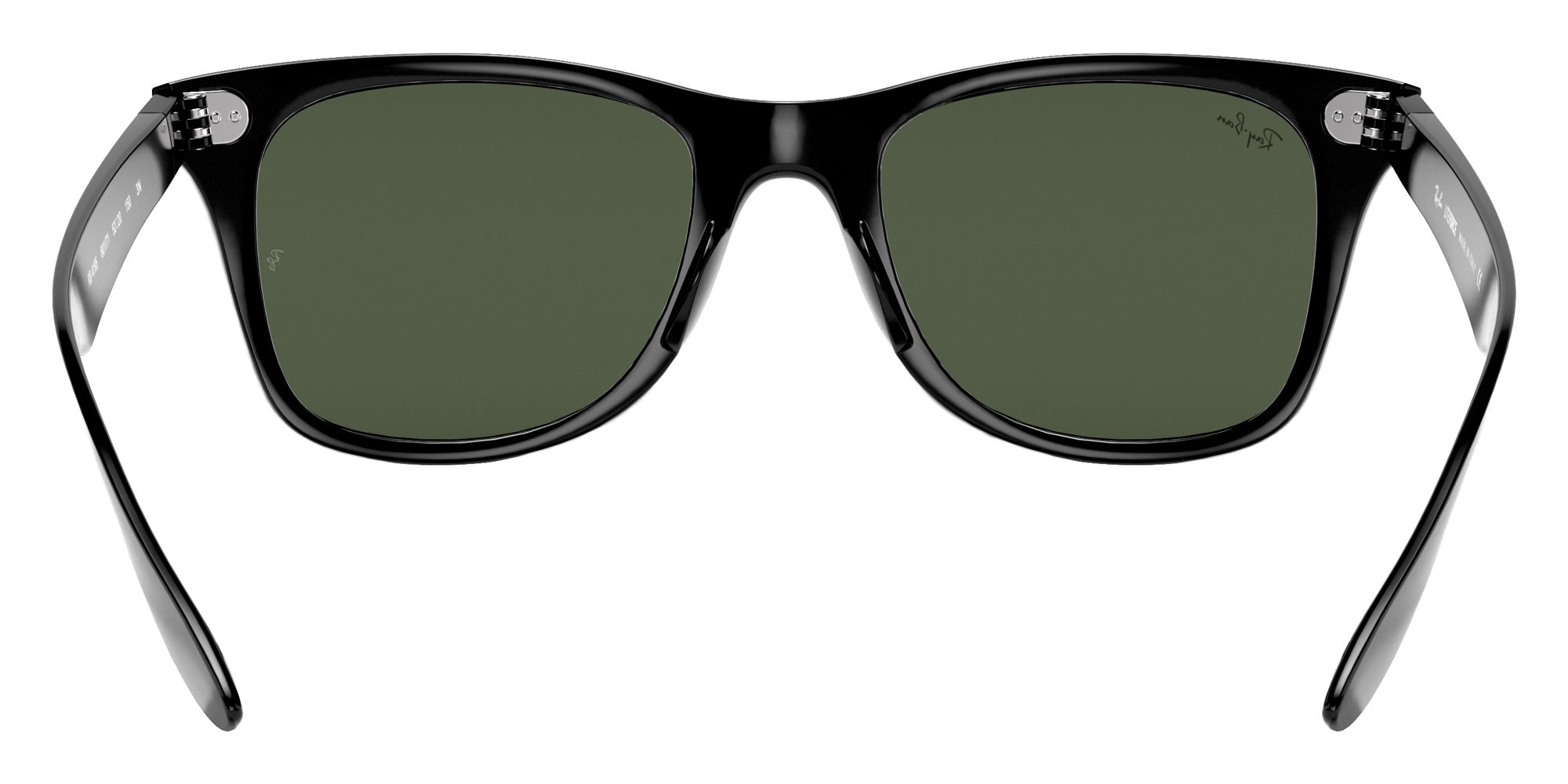 Ray-Ban RB4195 Wayfarer Liteforce 601/71 52 - Black / Green Classic #id:rb419560171_s:100115