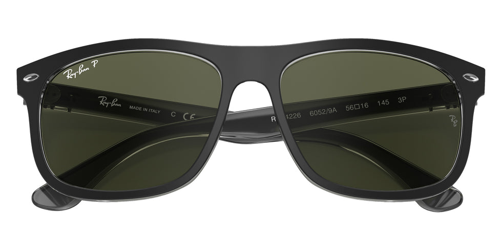 Ray-Ban RB4226 60529A 56 - Black on Transparent / G-15 Green Polarized #id:rb422660529a_s:102125