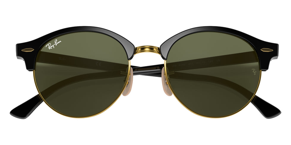 Ray-Ban RB4246 Clubround Classic 901 51 - Black / G-15 Green #id:rb4246901_s:100125