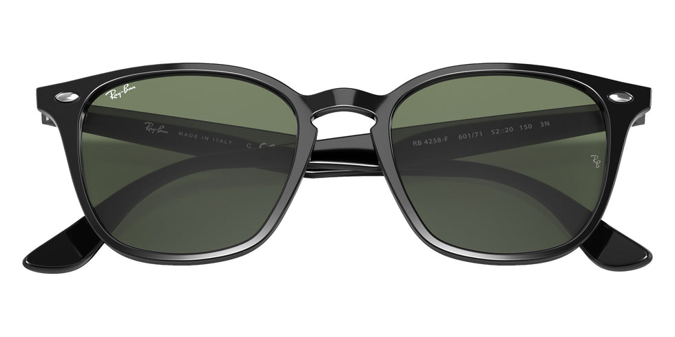 Ray-Ban RB4258F 601/71 52 - Black / Green Classic #id:rb4258f60171_s:102125