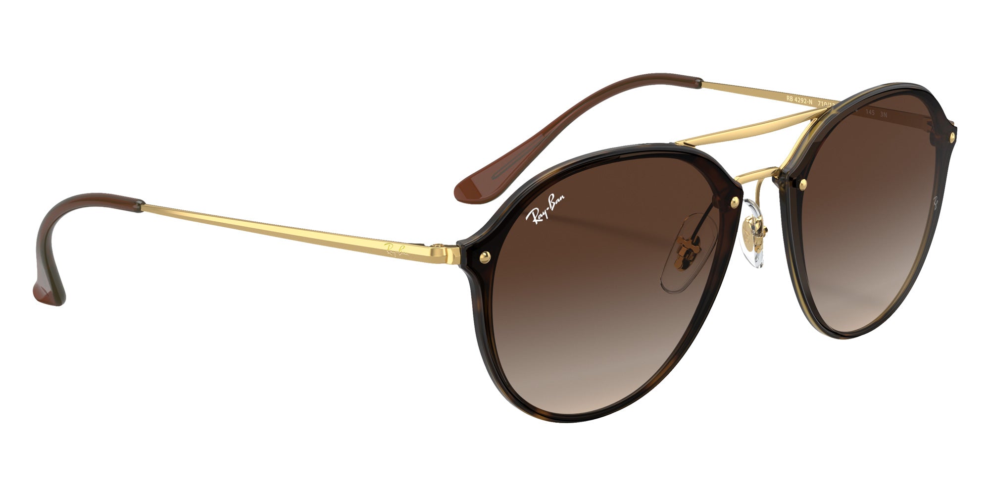 Ray-Ban RB4292N Blaze Double Bridge 710/13 62 - Light Havana / Brown Gradient #id:rb4292n71013_s:100120