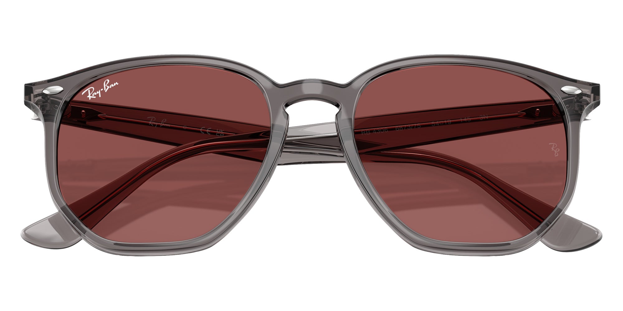 Ray-Ban RB4306 687375 54 - Opal Gray #id:rb4306687375_s:100125