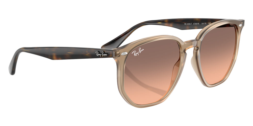 Ray-Ban RB4306F 678846 54 - Turtledove / Pink Gradient Gray #id:rb4306f678846_s:104120