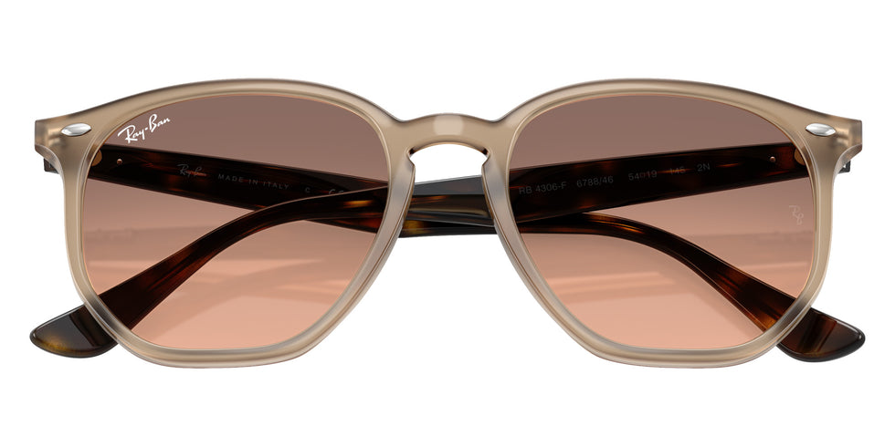 Ray-Ban RB4306F 678846 54 - Turtledove / Pink Gradient Gray #id:rb4306f678846_s:104125