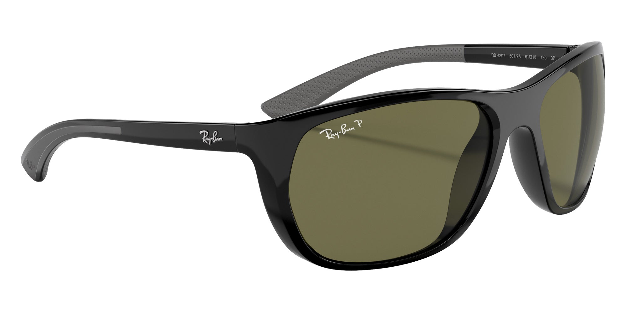Ray-Ban RB4307 601/9A 61 - Black / G-15 Green Polarized #id:rb43076019a_s:100120