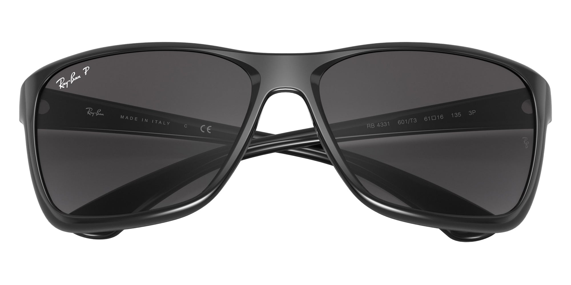 Ray-Ban RB4331 601/T3 61 - Black / Gray Polarized #id:rb4331601t3_s:100125