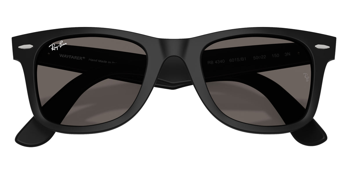 Ray-Ban RB4340 Wayfarer Ease 601SB1 50 - Matte Black / Dark Gray #id:rb4340601sb1_s:100125