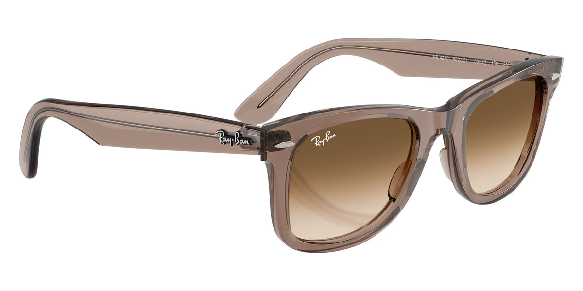 Ray-Ban RB4340 Wayfarer Ease 682751 50 - Transparent Light Brown / Clear Gradient Brown #id:rb4340682751_s:102120