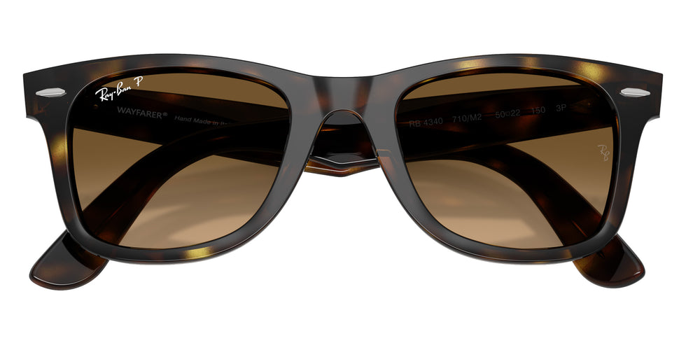 Ray-Ban RB4340 Wayfarer Ease 710/M2 50 - Havana / Polarized Brown Gradient #id:rb4340710m2_s:104125