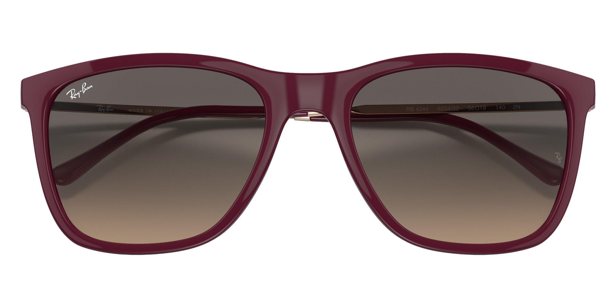 Ray-Ban RB4344 653432 56 - Red / Light Gray Gradient #id:rb4344653432_s:100125