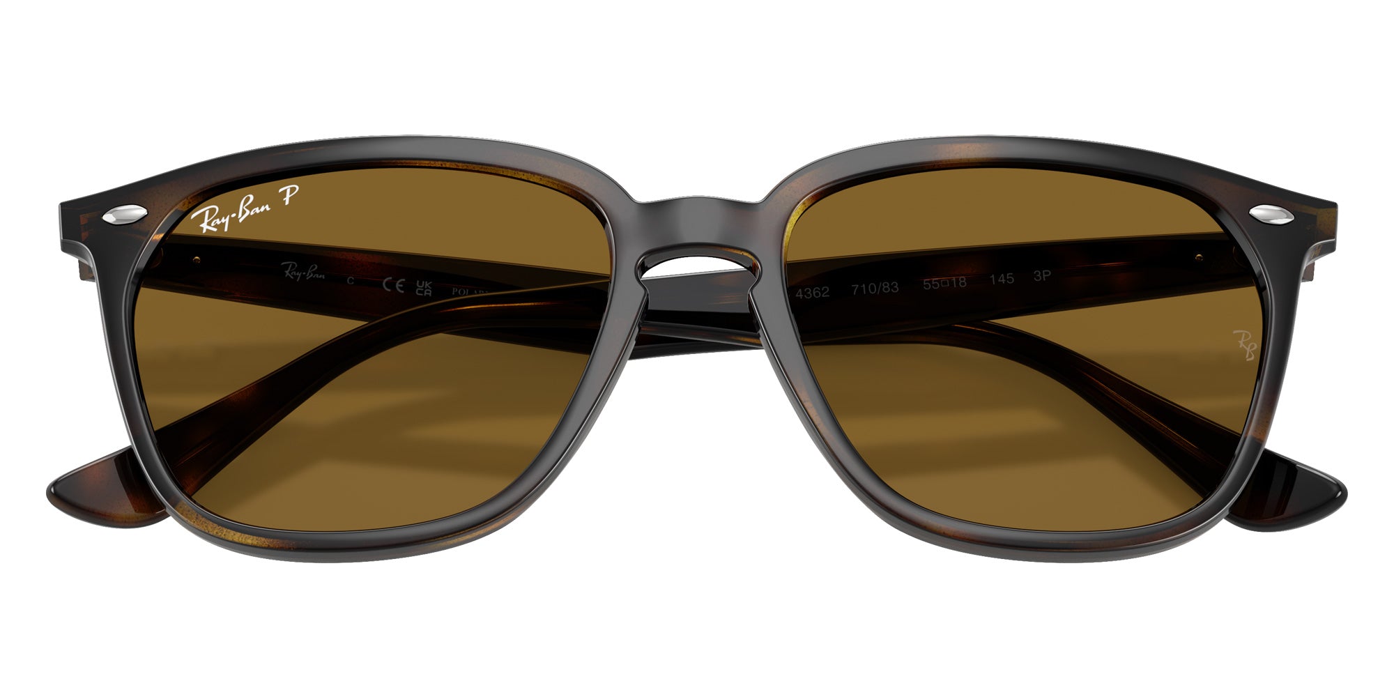 Ray-Ban RB4362 710/83 55 - Havana / B-15 Brown Polarized #id:rb436271083_s:100125