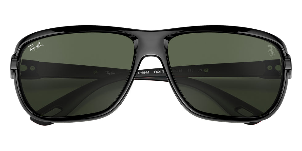 Ray-Ban RB4365M Scuderia Ferrari F60171 62 - Black / G-15 Green #id:rb4365mf60171_s:100125
