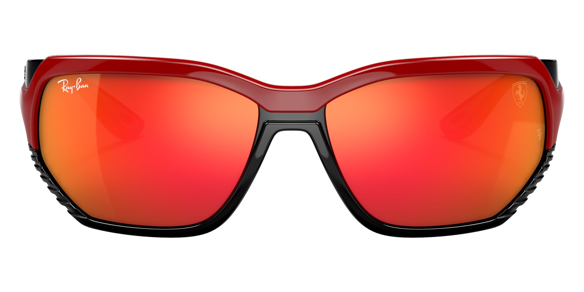 Ray-Ban RB4366M Scuderia Ferrari F6236Q 61 - Red / Red Mirrored #id:rb4366mf6236q_s:100100