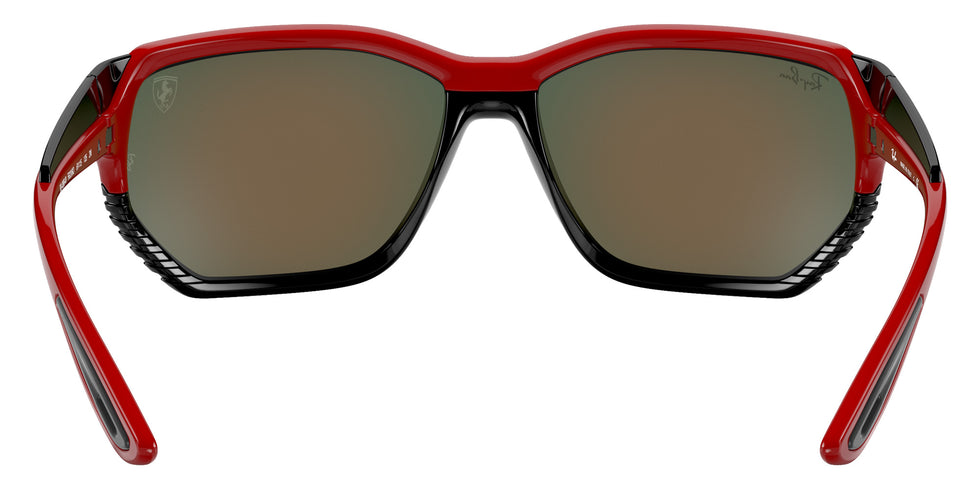 Ray-Ban RB4366M Scuderia Ferrari F6236Q 61 - Red / Red Mirrored #id:rb4366mf6236q_s:100115