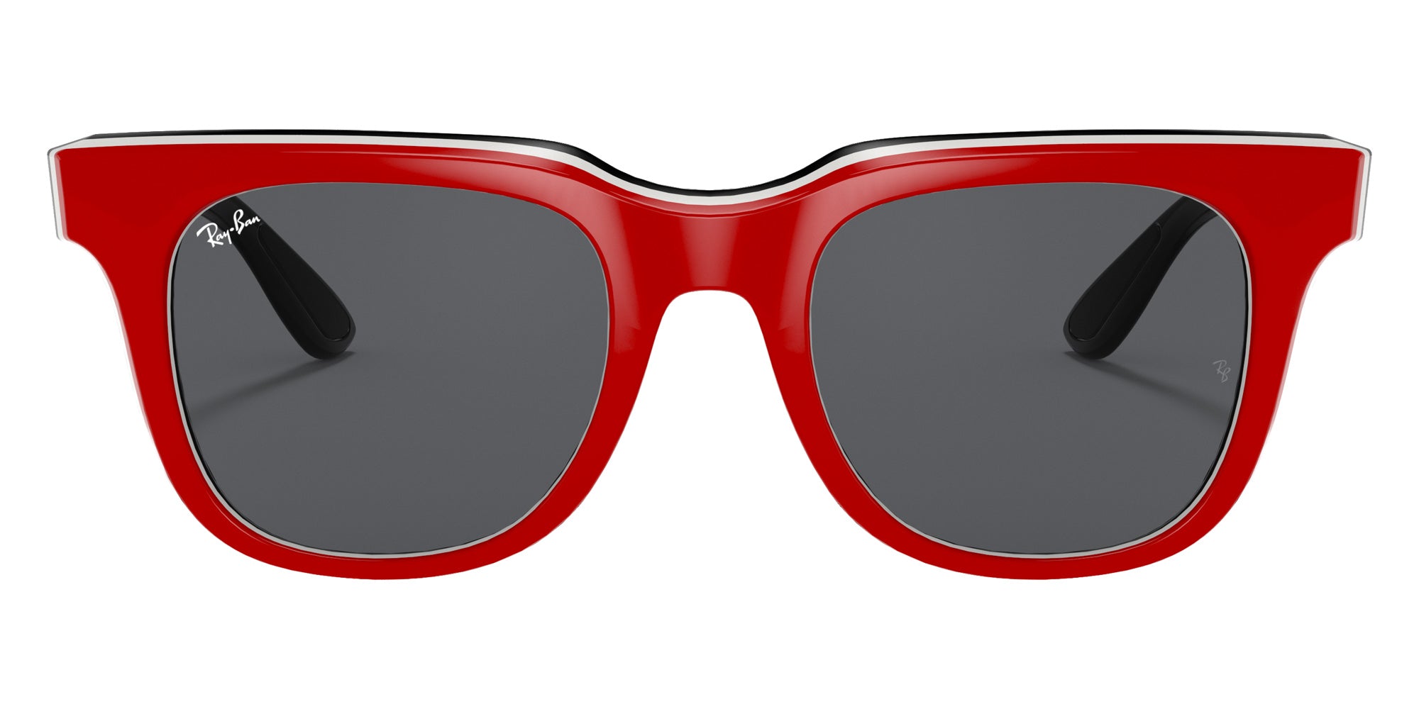 Ray-Ban RB4368 652087 51 - Red / Gray Classic #id:rb4368652087_s:100100