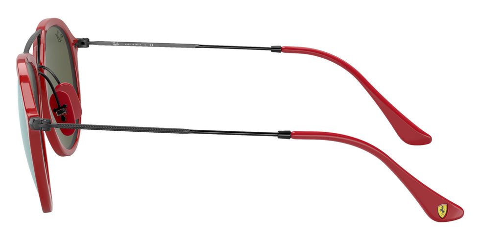Ray-Ban RB4369M Scuderia Ferrari F62330 53 - Red / Silver Flash Mirrored #id:rb4369mf62330_s:100110