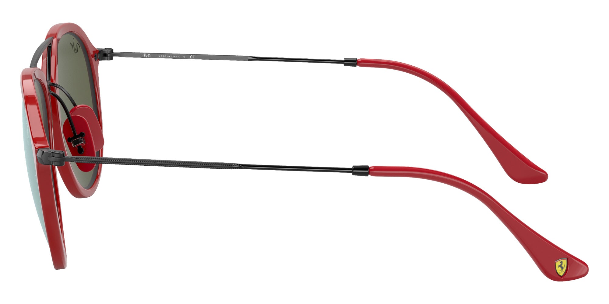 Ray-Ban RB4369M Scuderia Ferrari F62330 53 - Red / Silver Flash Mirrored #id:rb4369mf62330_s:100110