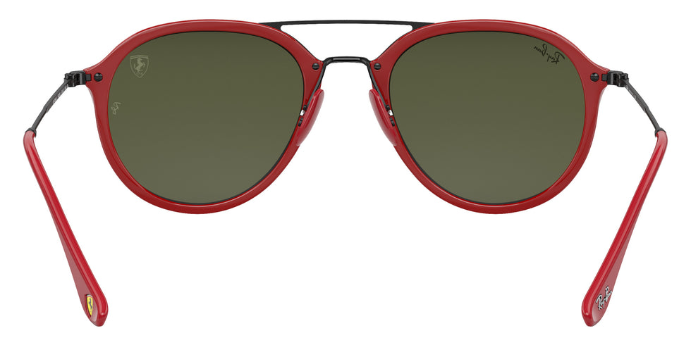 Ray-Ban RB4369M Scuderia Ferrari F62330 53 - Red / Silver Flash Mirrored #id:rb4369mf62330_s:100115