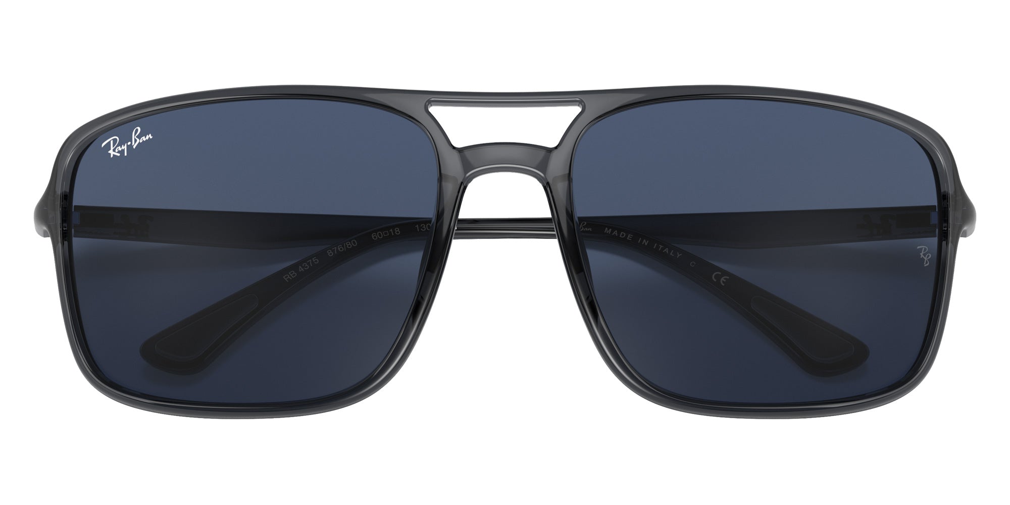 Ray-Ban RB4375 876/80 60 - Transparent Gray #id:rb437587680_s:100125