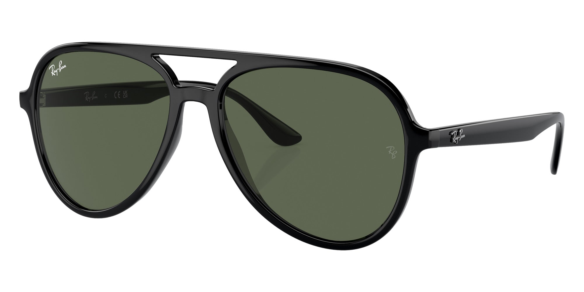 Ray-Ban RB4376F 601/71 57 - Black / Dark Green #id:rb4376f60171_s:100105