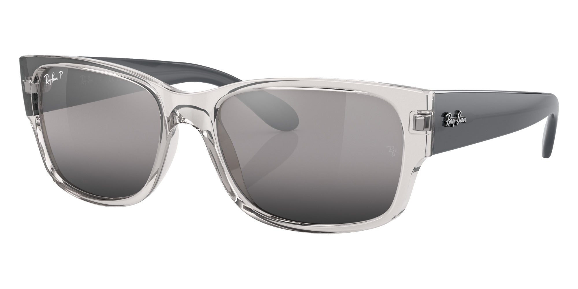 Ray-Ban RB4388 6647G3 55 - Transparent Gray #id:rb43886647g3_s:102105