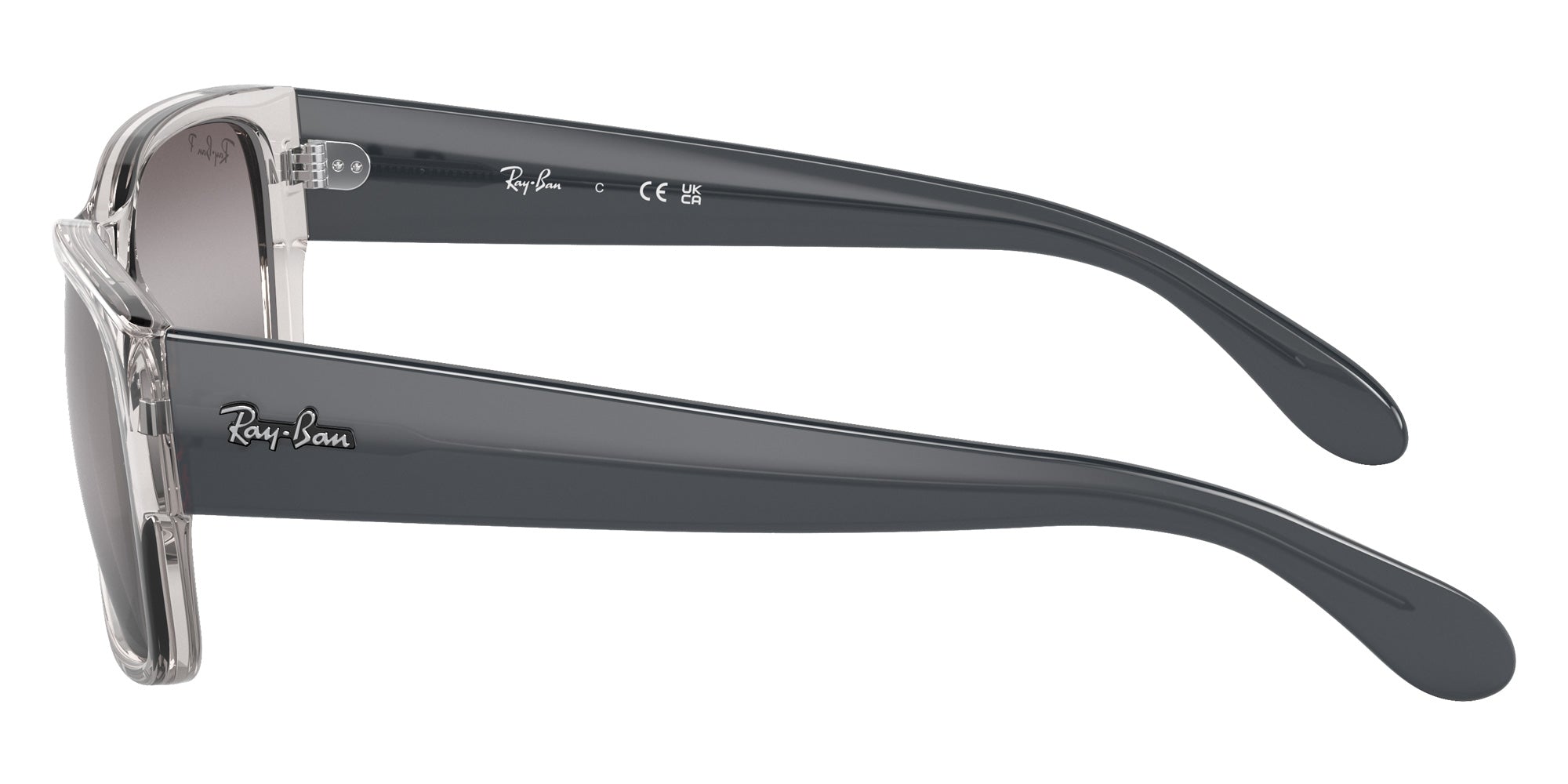 Ray-Ban RB4388 6647G3 55 - Transparent Gray #id:rb43886647g3_s:102110