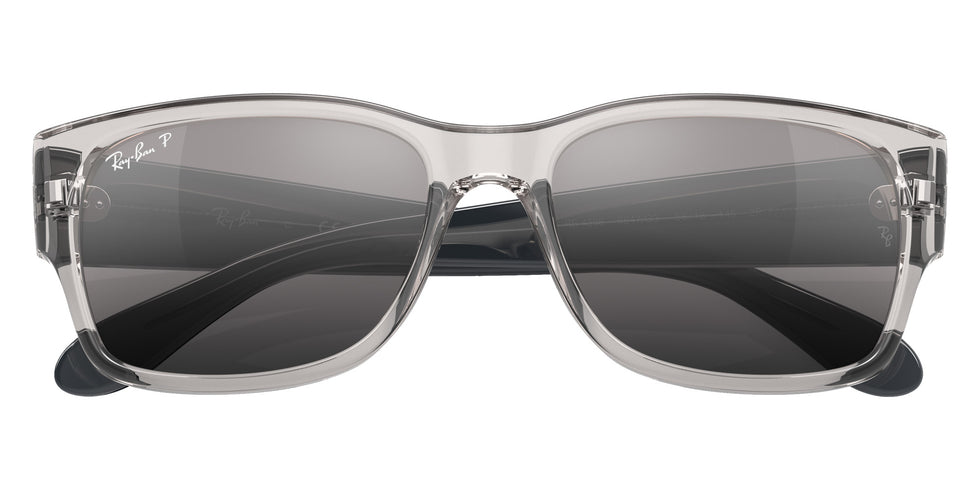 Ray-Ban RB4388 6647G3 55 - Transparent Gray #id:rb43886647g3_s:102125