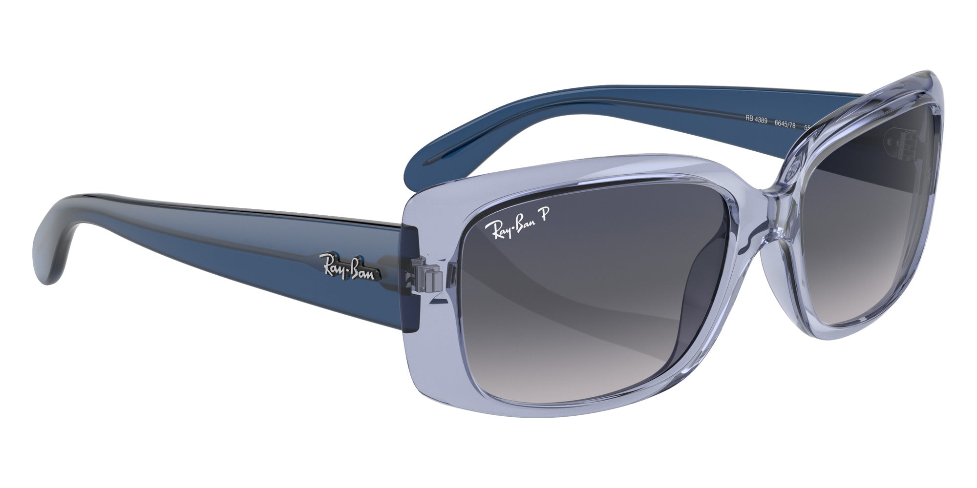 Ray-Ban RB4389 664578 58 - Transparent Light Violet #id:rb4389664578_s:100120
