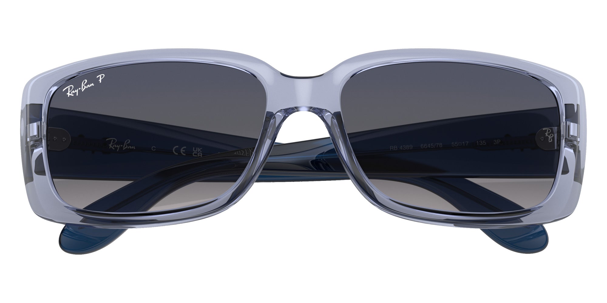 Ray-Ban RB4389 664578 58 - Transparent Light Violet #id:rb4389664578_s:100125