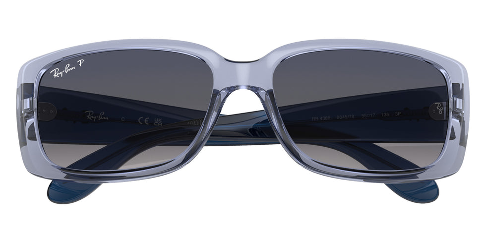 Ray-Ban RB4389 664578 58 - Transparent Light Violet #id:rb4389664578_s:100125