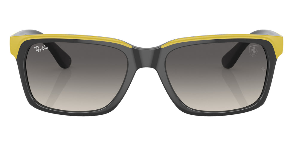 Ray-Ban RB4393M Scuderia Ferrari F62411 56 - Gray on Yellow / Gray #id:rb4393mf62411_s:100100